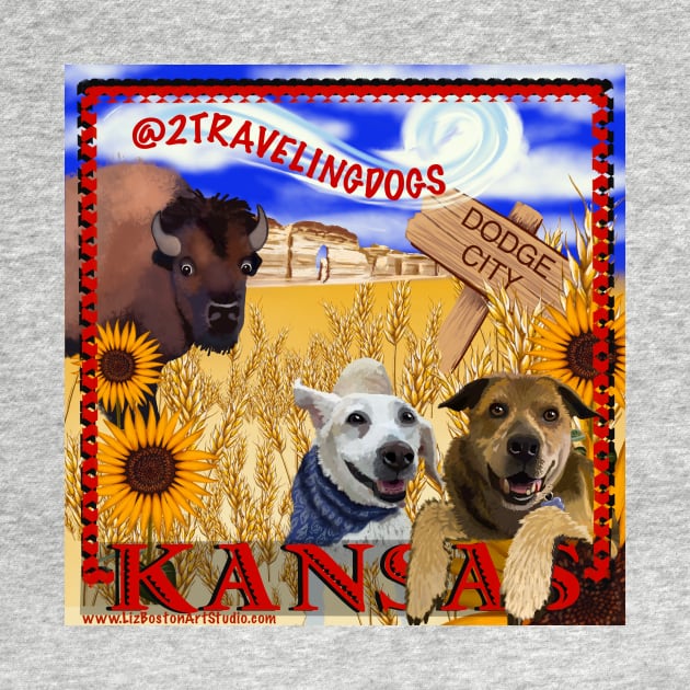 2 Traveling Dogs - Kansas by 2 Traveling Dogs